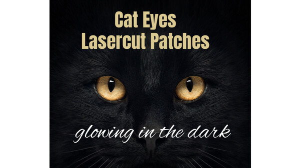 Cat Eyes Lasercut Patches