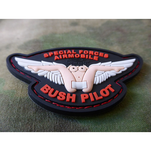 JTG Bush Pilot Wing Patch, fullcolor / JTG 3D Rubber Patch - Jackets to ...