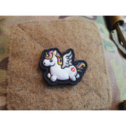 JTG micro Flying Unicorn KISSMYASS  Patch, rainbow JTG 3D...