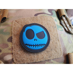 JTG Big Nightmare Smile, Patch, blue gid (blue glow in the dark), JTG 3D Rubber Patch